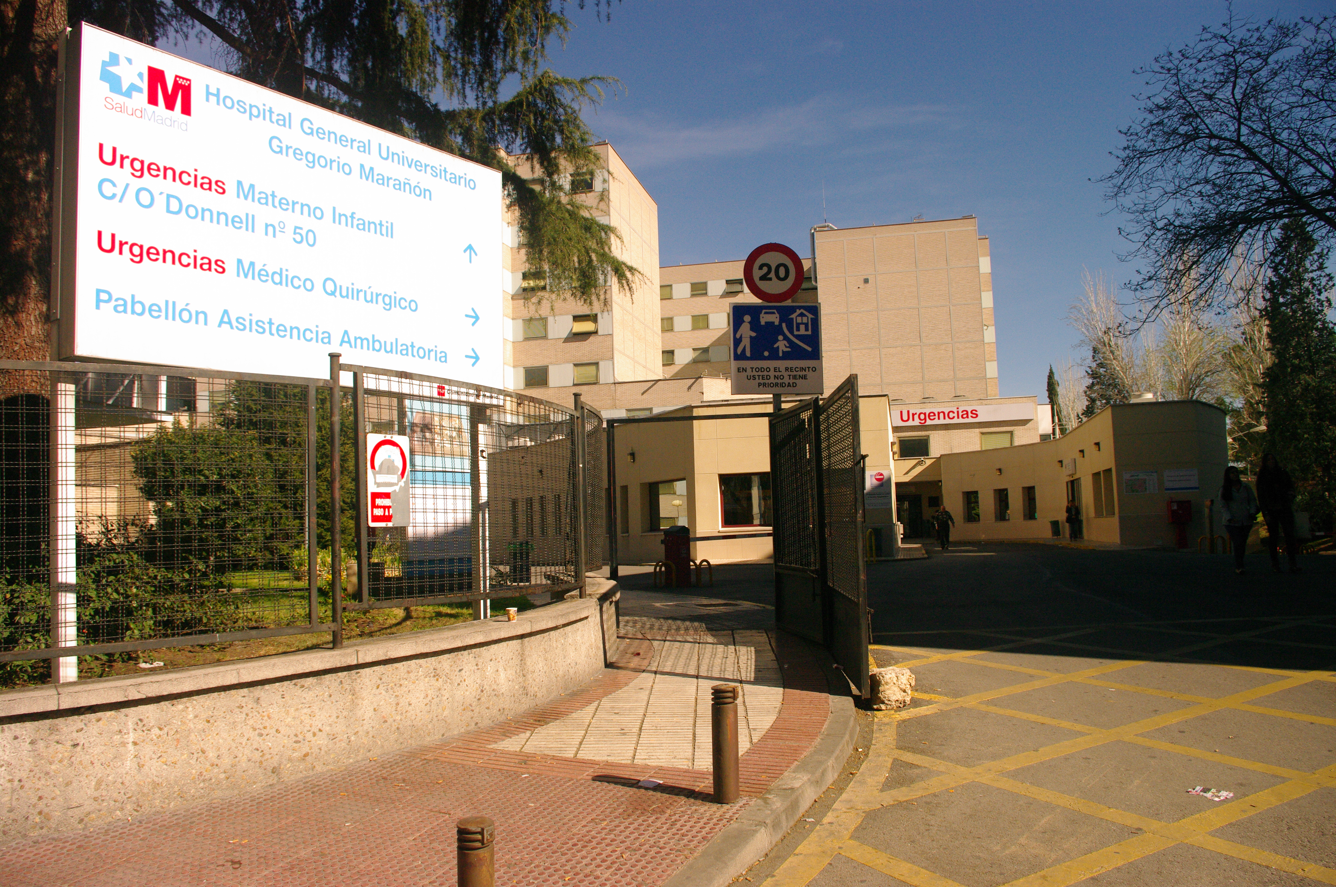 Urgencias del hospital Gregorio Marañón