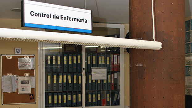 Control de Enfermería del Hospital Virgen de la Poveda