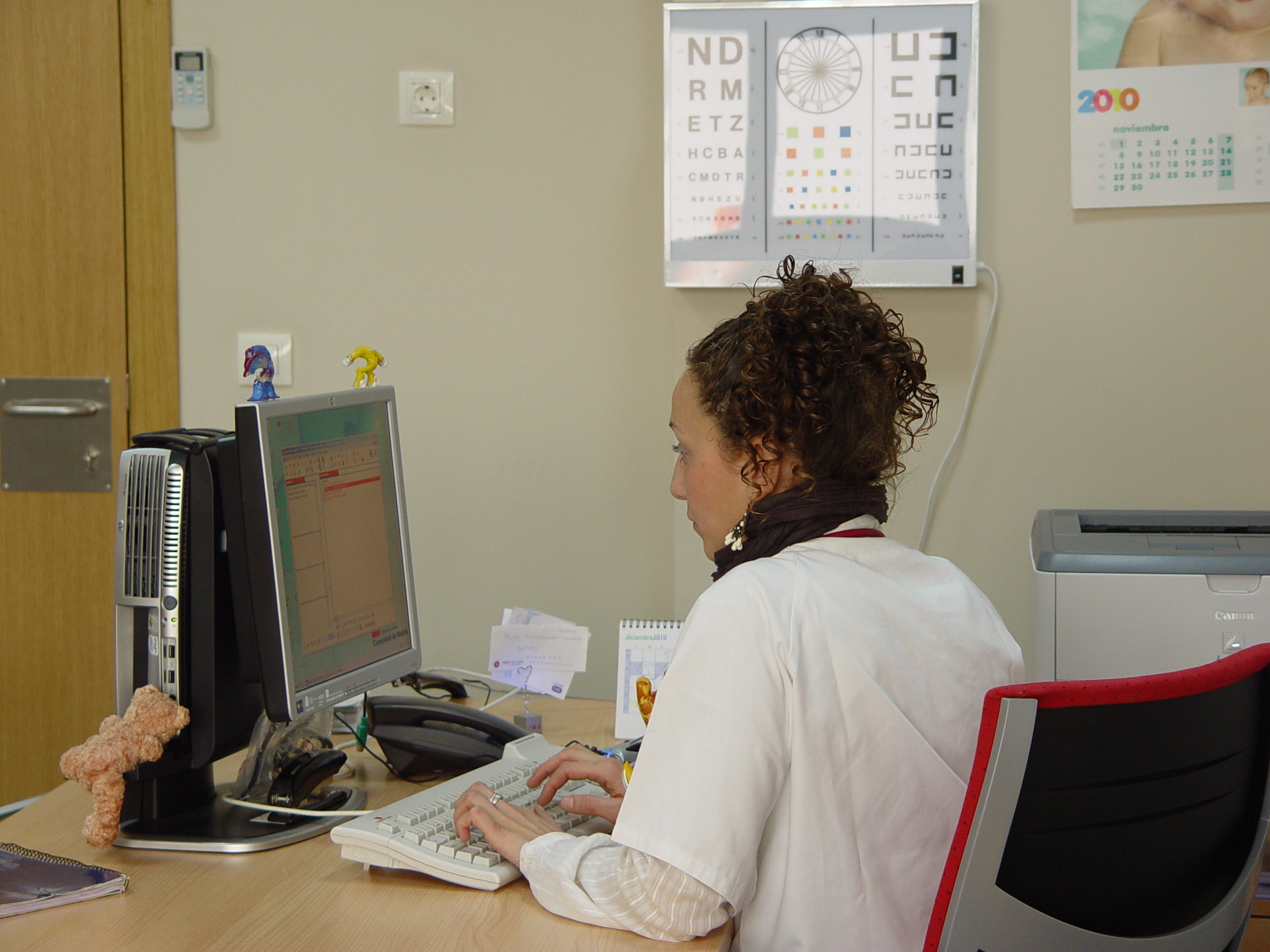 Enfermera pediatría