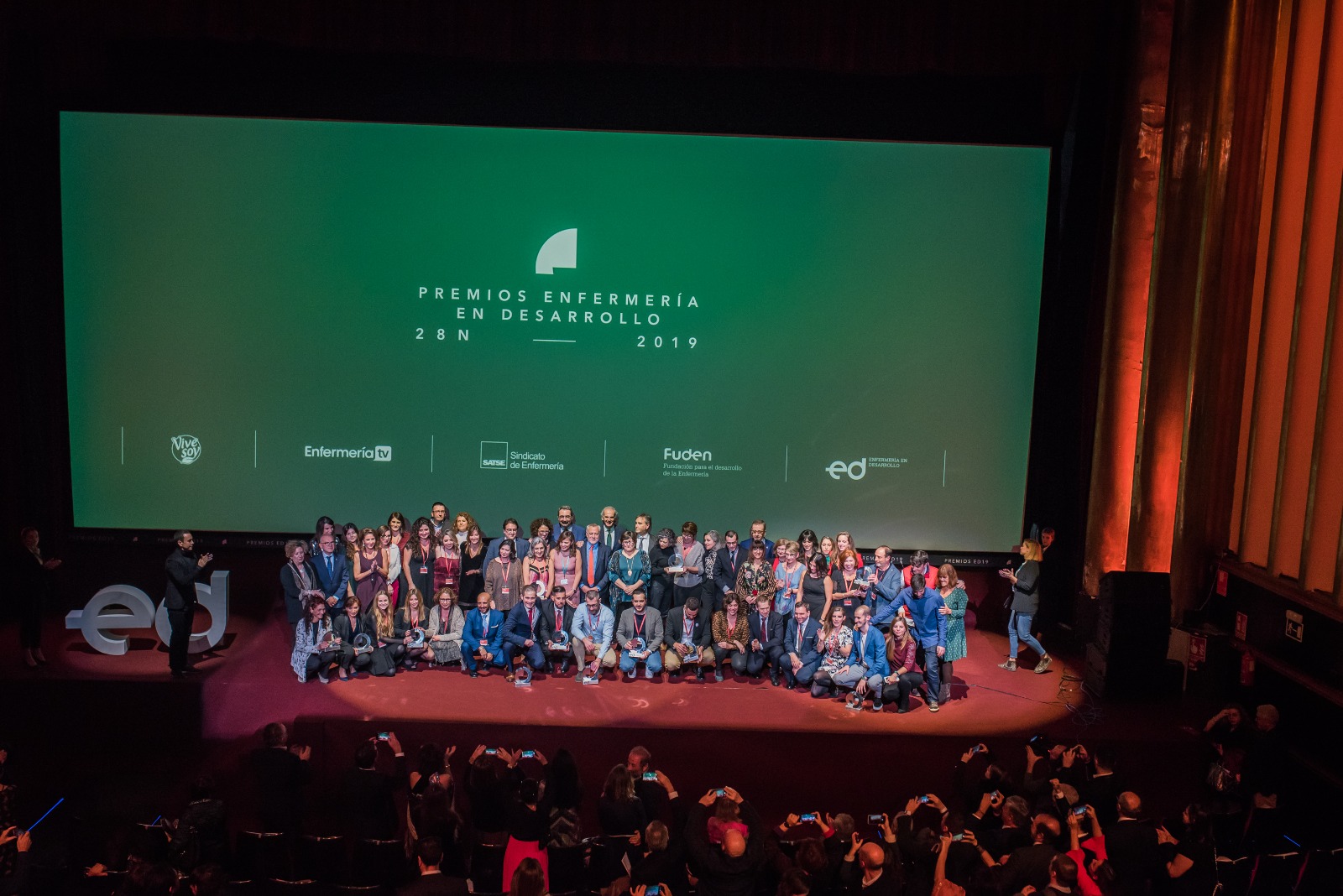 Foto familia Premios ED 2019